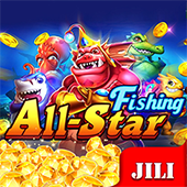All Star Fishing arcade shooter artwork