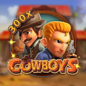 Cowboys wild west slot artwork