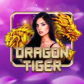Dragon Tiger live dealer card table artwork