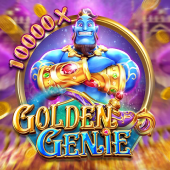 Golden Genie lamp slot artwork