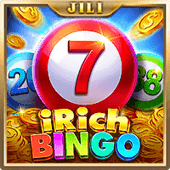 Irich Bingo slot artwork with bingo balls
