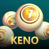 Keno lottery number board artwork