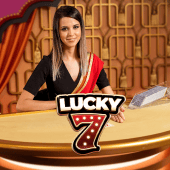 Lucky 7 live dealer card game artwork