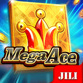 Mega Ace slot artwork with playing cards
