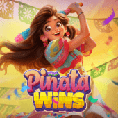 Pinata Wins game artwork with a colourful pinata theme